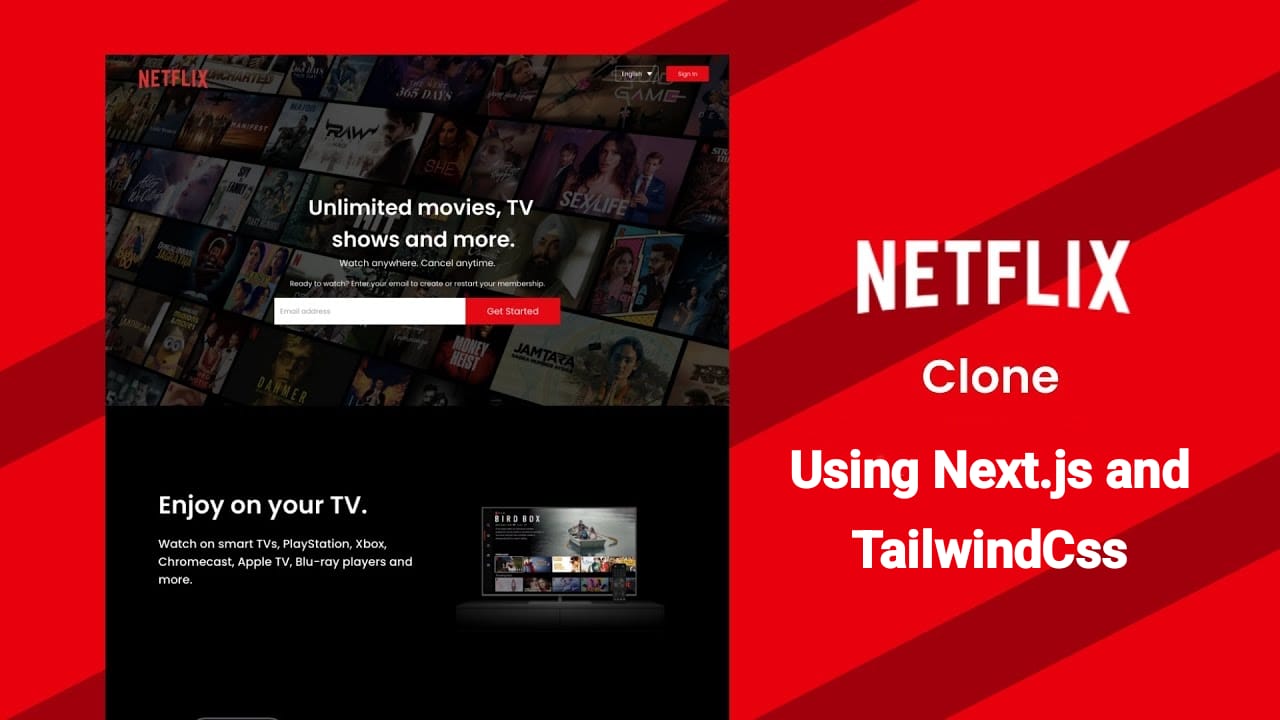 Netflix Landing page Clone